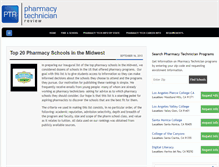 Tablet Screenshot of pharmacytechnicianreview.com